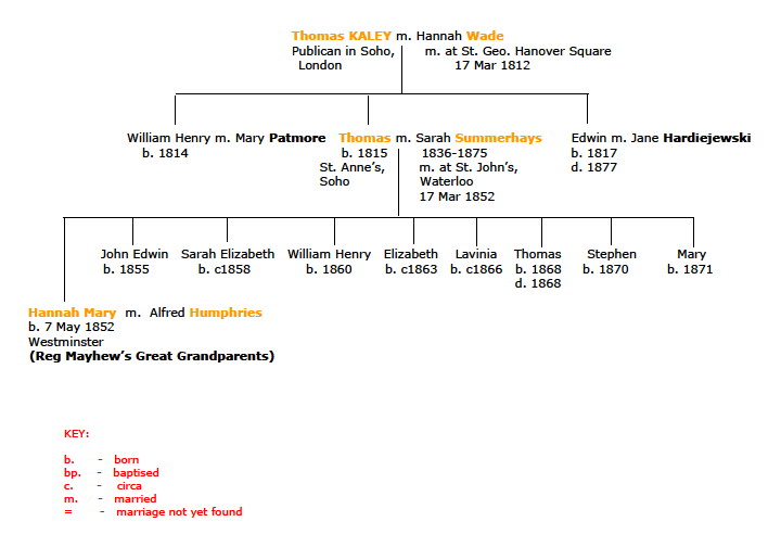 Kaley Family Tree