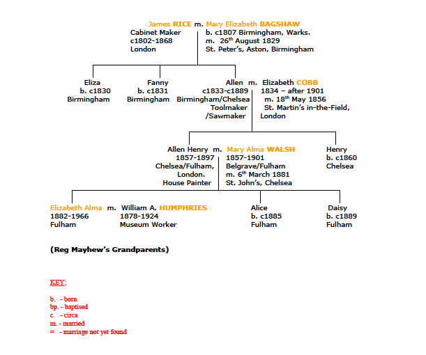 Rice Family Tree